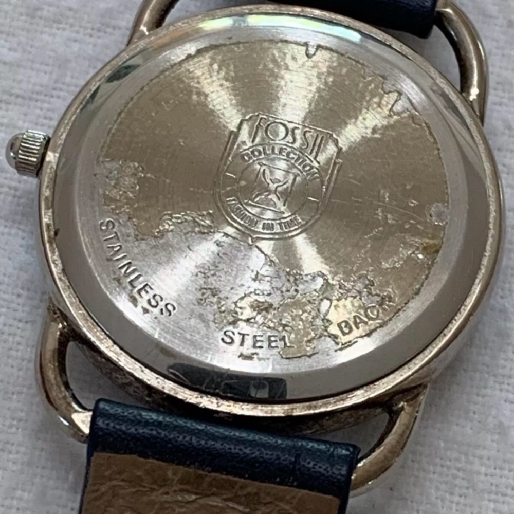 1987 RARE FOSSIL MILITARY WATCH - Picture 6 of 8